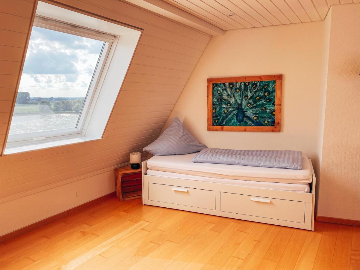 Rheinloft 3 - Grosse Giebelwohnung Mit Dachterrassen An Der Rheinpromenade エメリッヒ エクステリア 写真