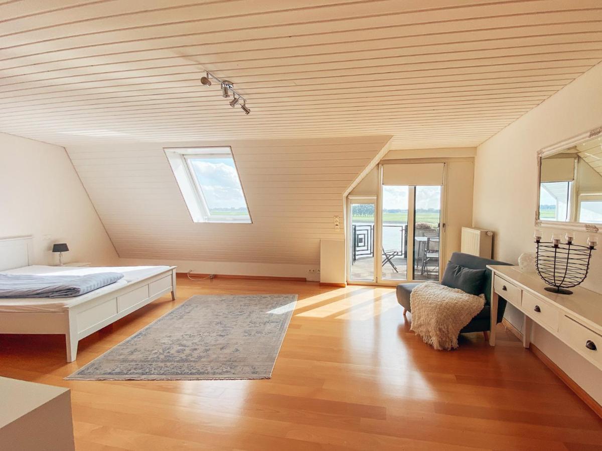 Rheinloft 3 - Grosse Giebelwohnung Mit Dachterrassen An Der Rheinpromenade エメリッヒ エクステリア 写真